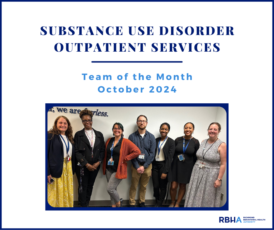 Substance Use Disorders (SUD) Outpatient Services Team